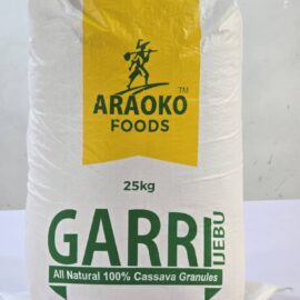 Araoko Garri Ijebu (100% Cassava Granules) 25Kg