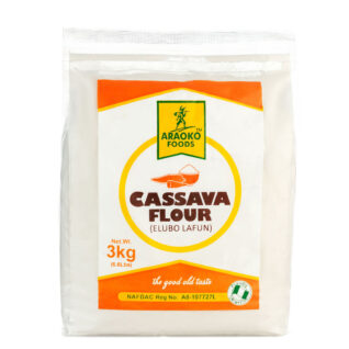 Araoko Elubo Lafun (100% Cassava Flour) 3KG